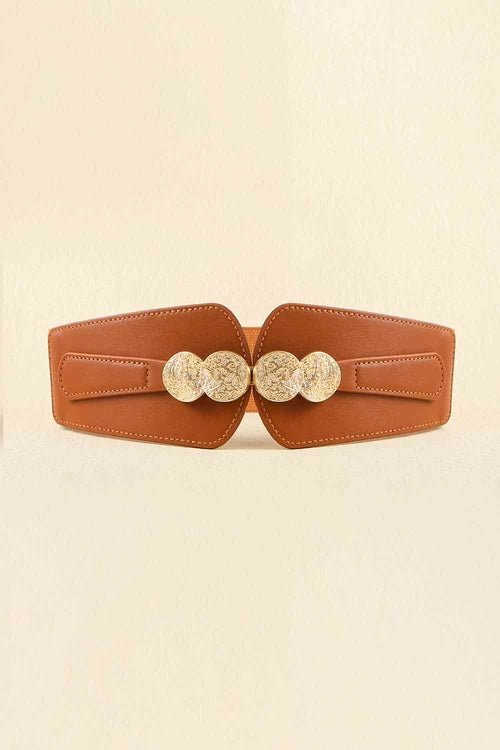 Alloy Buckle Elastic Belt